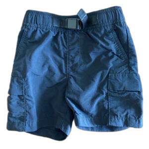 Old Navy Black Nylon Buckle Shorts Boys' XS (5)